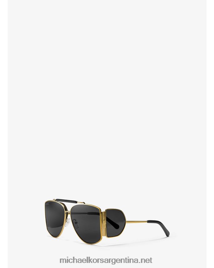 unisexo oro negro colección nash gafas de sol Michael Kors T46HB03921
