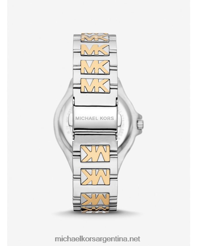 unisexo Dos tonos reloj lennox pavelogo Michael Kors T46HB04019