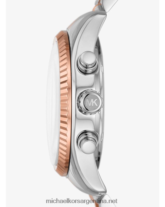 unisexo Dos tonos reloj lexington Michael Kors T46HB03972