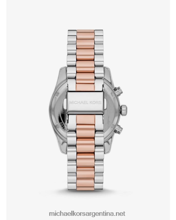 unisexo Dos tonos reloj lexington Michael Kors T46HB03972