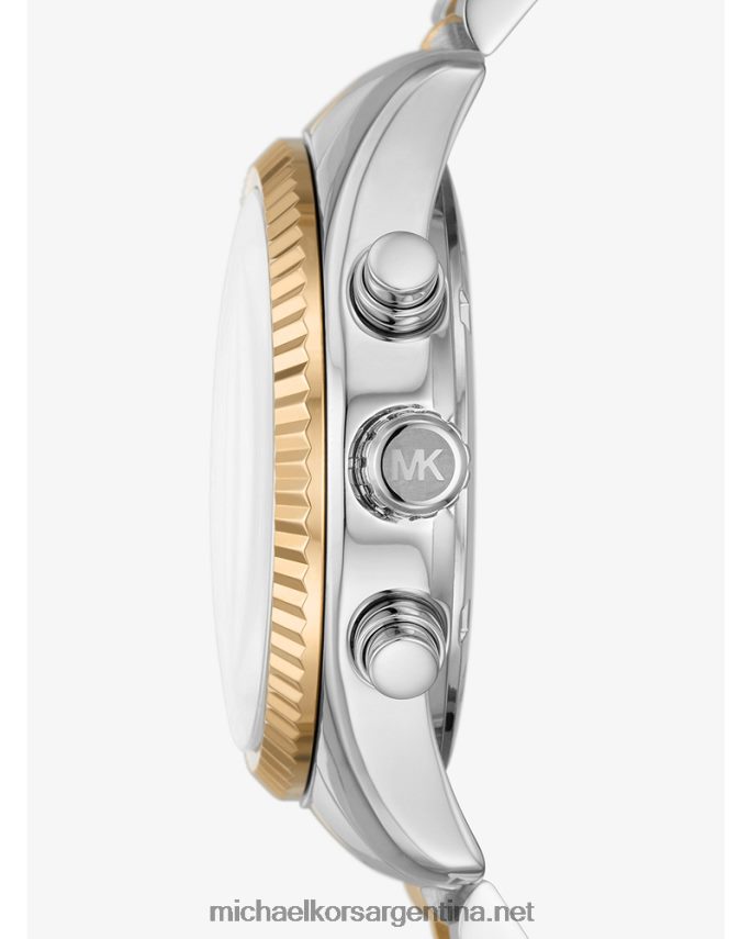 unisexo Dos tonos reloj lexington Michael Kors T46HB03974