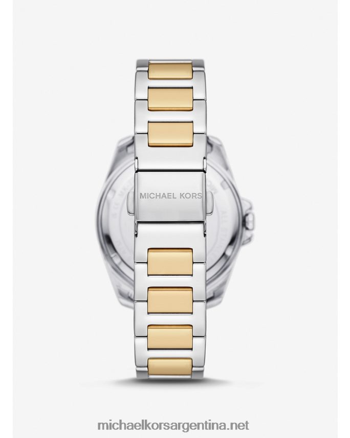 unisexo Dos tonos reloj mini alek pave Michael Kors T46HB03992