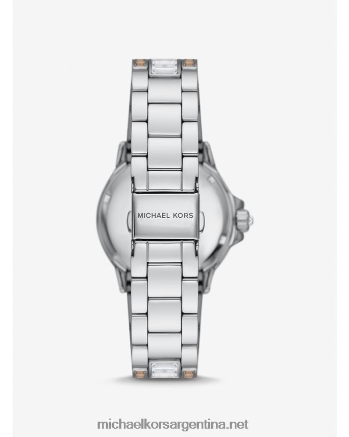 unisexo Dos tonos reloj mini everest pave de edición limitada Michael Kors T46HB03954