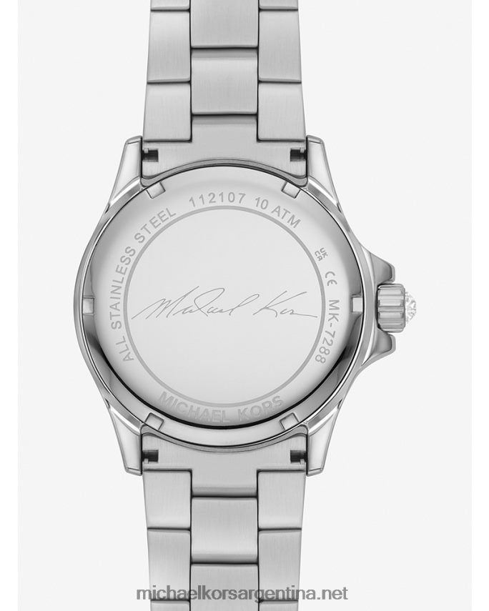 unisexo Dos tonos reloj mini everest pave de edición limitada Michael Kors T46HB03954