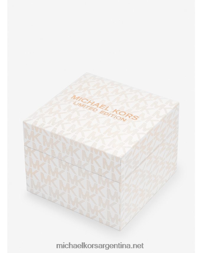 unisexo Dos tonos reloj mini everest pave de edición limitada Michael Kors T46HB03954