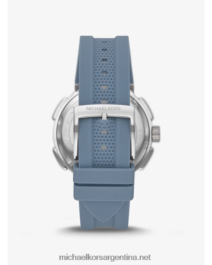 unisexo cambray reloj sydney paveand de silicona de gran tamaño Michael Kors T46HB04009