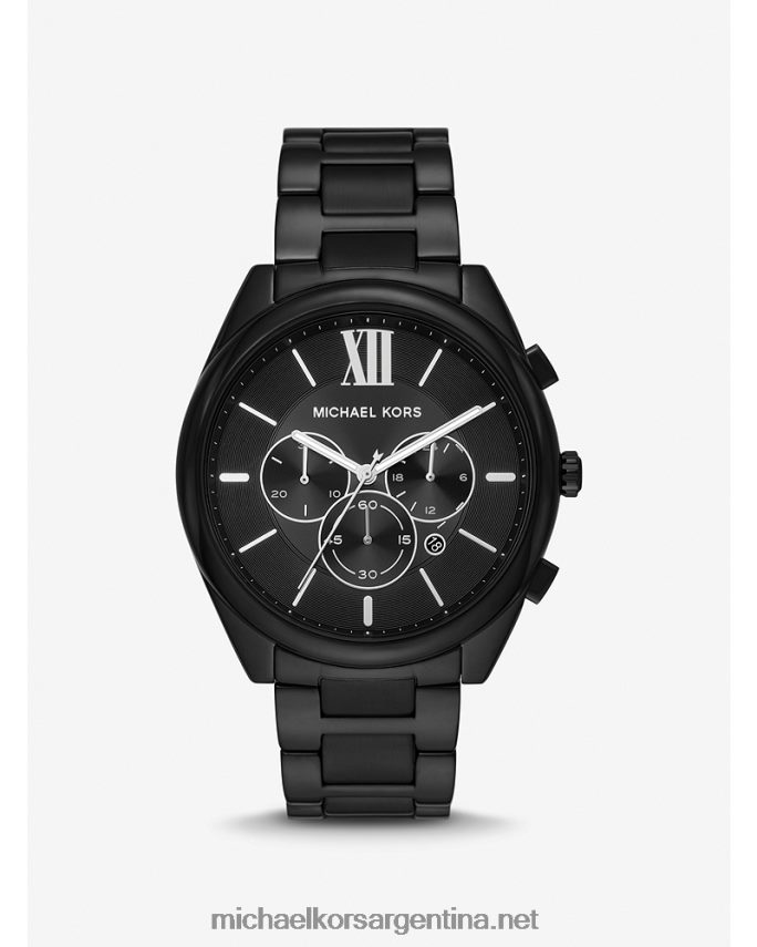 unisexo negro reloj janelle extragrande Michael Kors T46HB04034