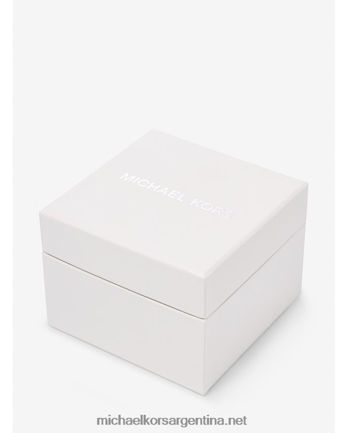 unisexo oro Juego de relojes Lennox pave para él y para ella. Michael Kors T46HB03986