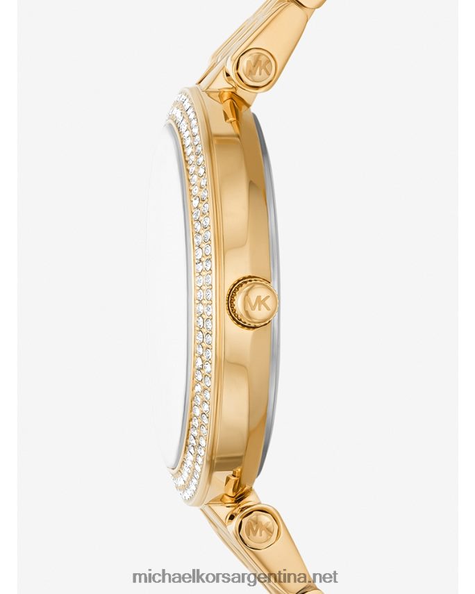 unisexo oro reloj mini darci pave Michael Kors T46HB04023