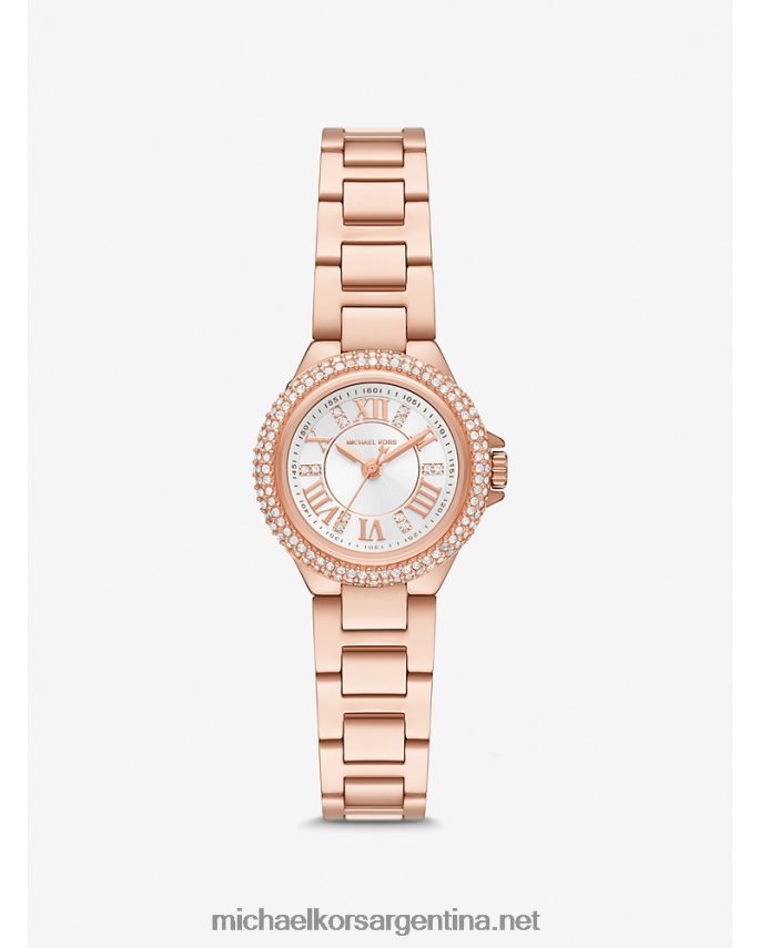 unisexo oro rosa petite camille reloj Michael Kors T46HB04036