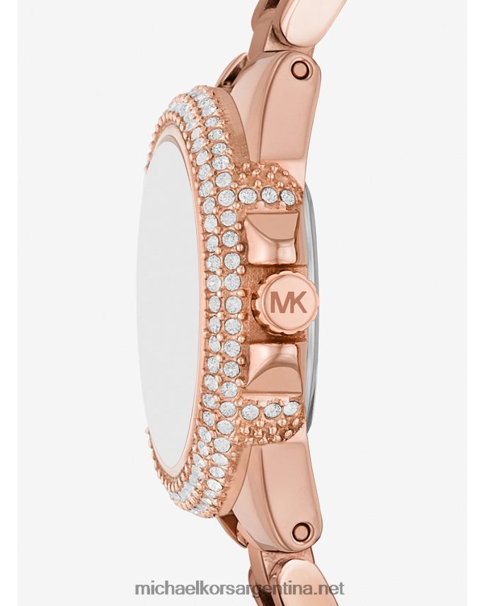 unisexo oro rosa petite camille reloj Michael Kors T46HB04036