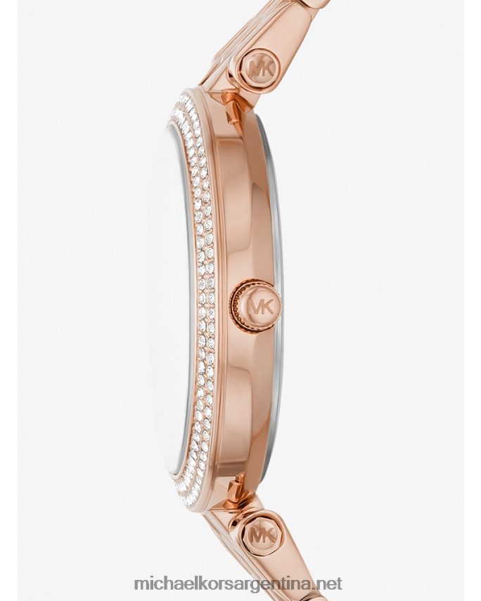 unisexo oro rosa reloj mini darci pave Michael Kors T46HB04025