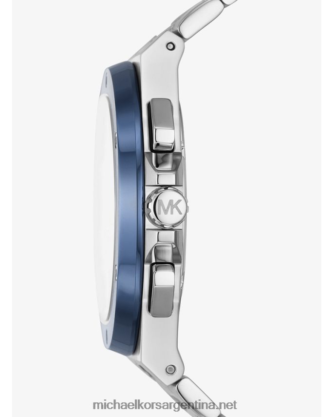 unisexo plata reloj lennox de gran tamaño Michael Kors T46HB03985