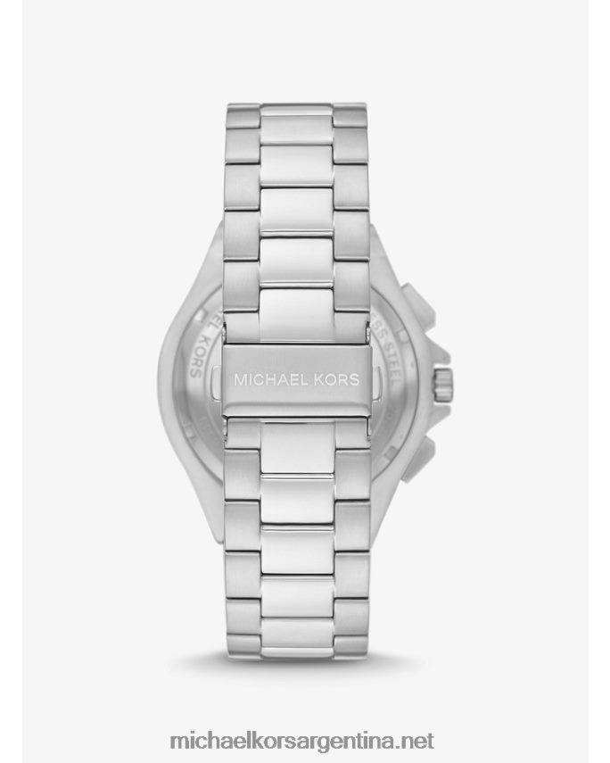 unisexo plata reloj lennox de gran tamaño Michael Kors T46HB03985