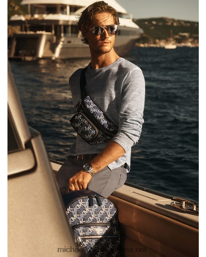 unisexo plata reloj lennox de gran tamaño Michael Kors T46HB03985