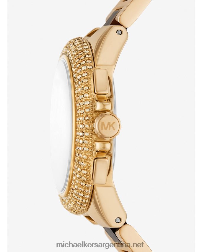 unisexo tortuga reloj oversize camille pave y carey de acetato Michael Kors T46HB03982