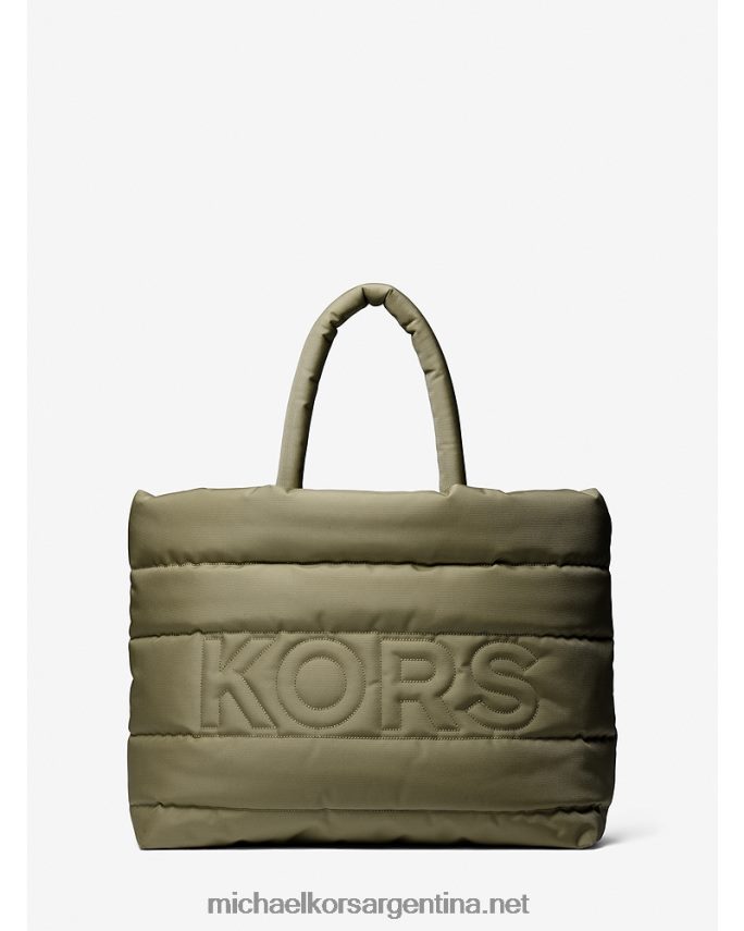 unisexo aceituna tote kent acolchado de nailon reciclado Michael Kors T46HB03935