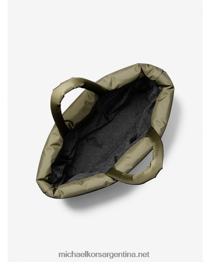 unisexo aceituna tote kent acolchado de nailon reciclado Michael Kors T46HB03935