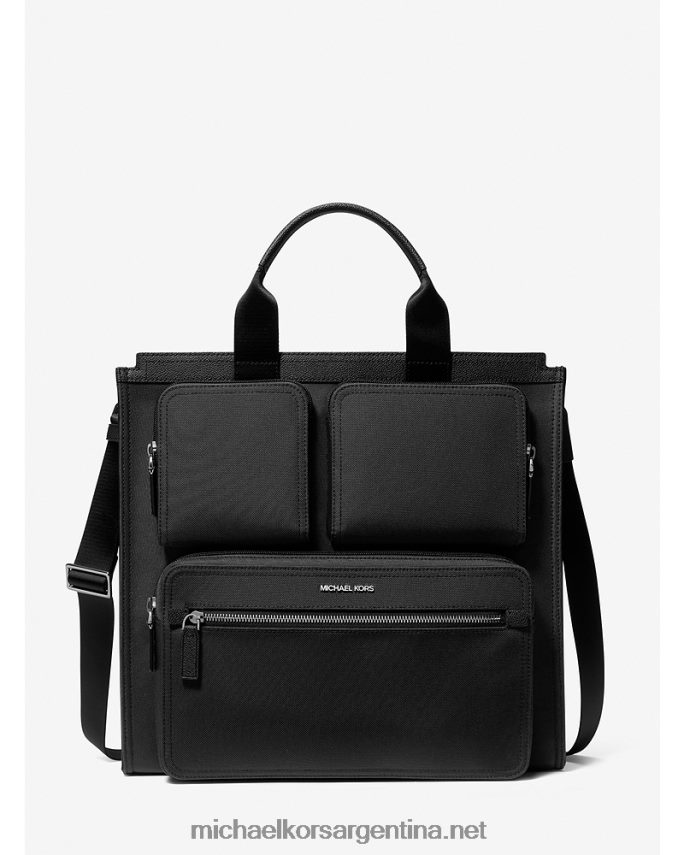 unisexo negro tote kent de nailon reciclado Michael Kors T46HB03940