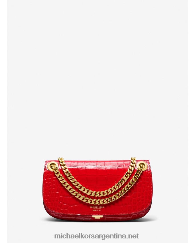 unisexo amapola bolso sobre mini colección christie de piel repujada de cocodrilo Michael Kors T46HB03787