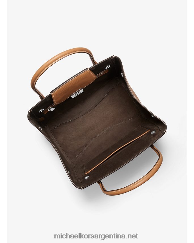 unisexo bellota collection mkc and 007 bond bancroft bolso satchel grande de piel Michael Kors T46HB03813