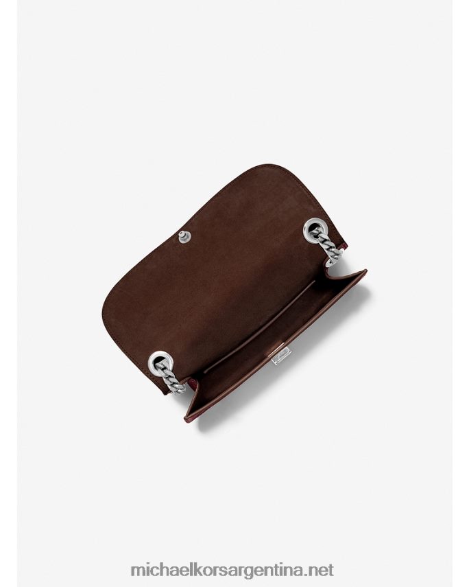 unisexo borgoña bolso sobre mini colección christie de piel repujada de cocodrilo Michael Kors T46HB03808