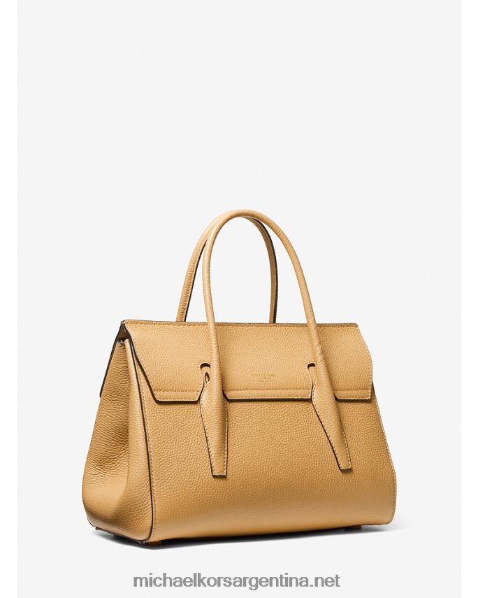 unisexo camello bolso satchel mediano collection campbell de piel granulada Michael Kors T46HB03798