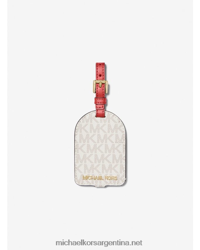 unisexo chile multi estuche para pasaporte con logo y set de regalo con etiquetas para equipaje Michael Kors T46HB03942