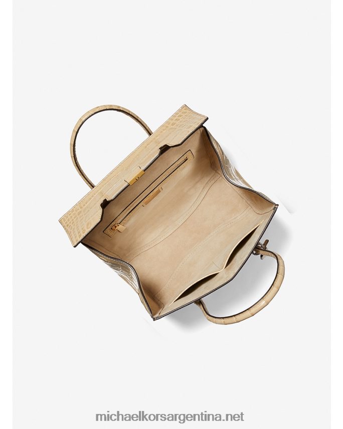 unisexo duna bolso satchel mediano collection campbell de piel repujada de cocodrilo Michael Kors T46HB03797