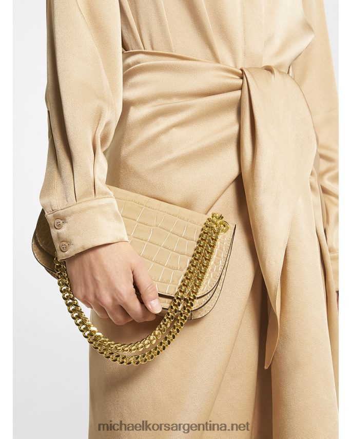 unisexo duna bolso sobre mini colección christie de piel repujada de cocodrilo Michael Kors T46HB03788