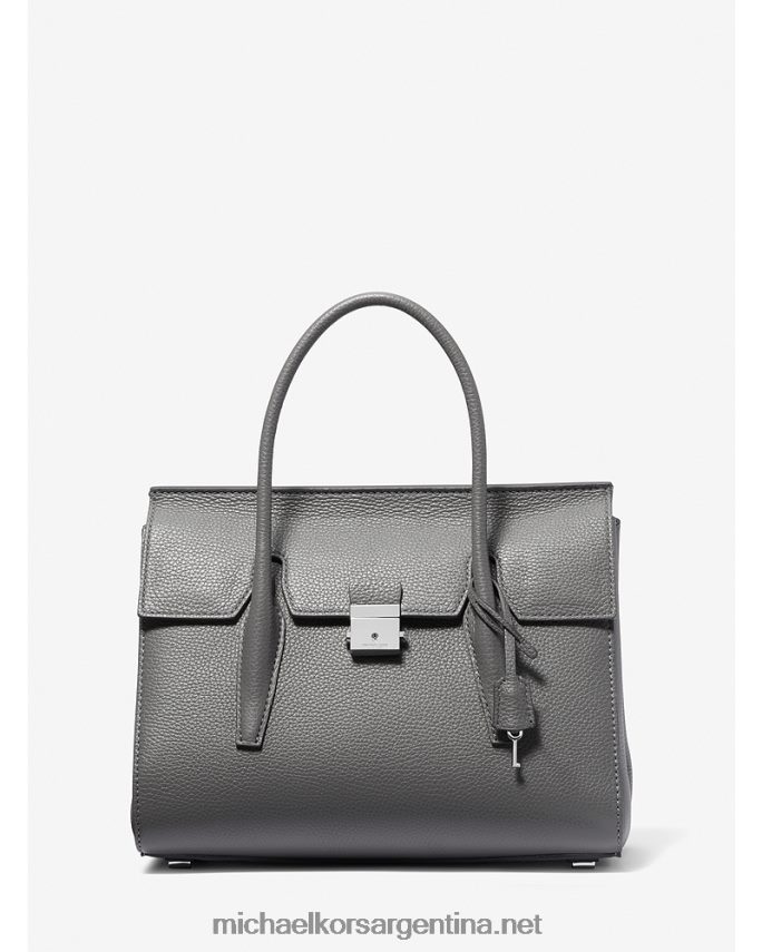 unisexo pizarra bolso satchel mediano collection campbell de piel granulada Michael Kors T46HB03793