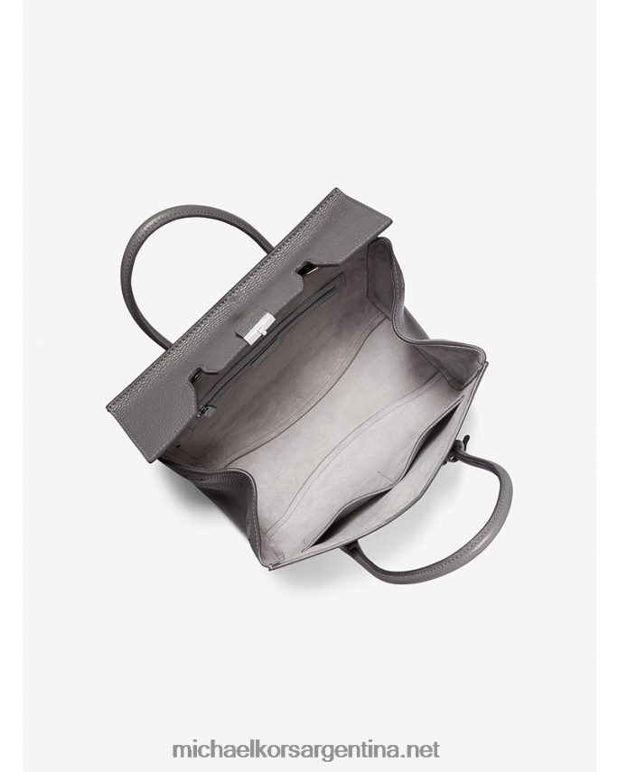 unisexo pizarra bolso satchel mediano collection campbell de piel granulada Michael Kors T46HB03793