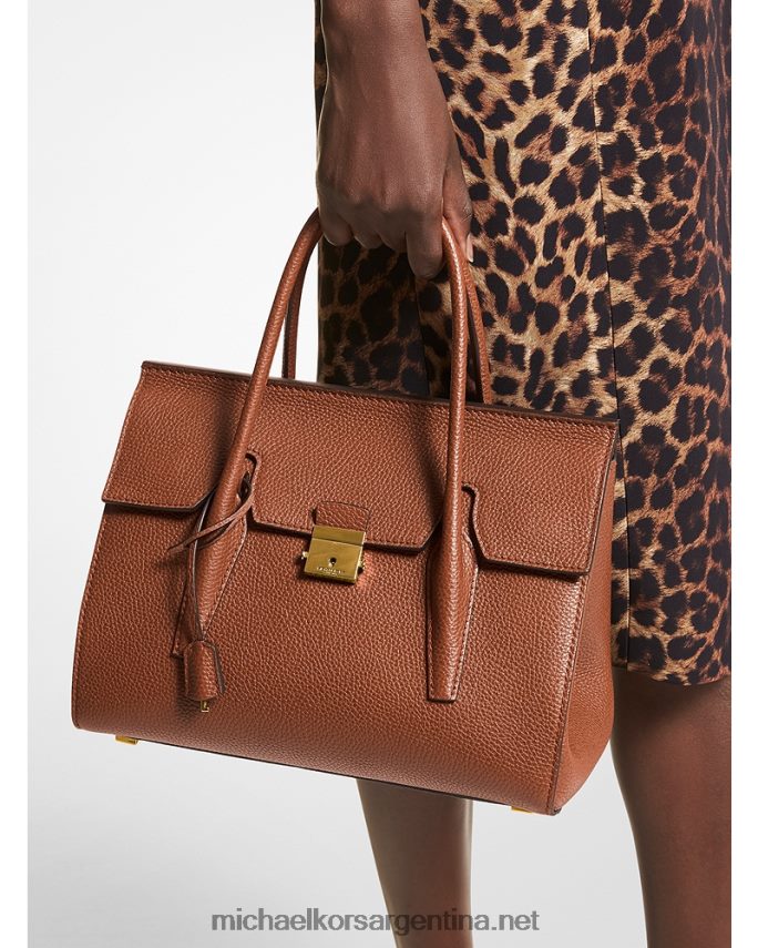 unisexo vicuña bolso satchel mediano collection campbell de piel granulada Michael Kors T46HB03799