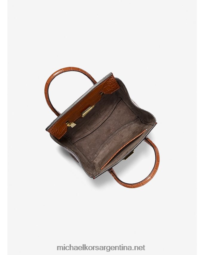 unisexo vicuña bolso satchel mini collection campbell de piel grabada de cocodrilo Michael Kors T46HB03800