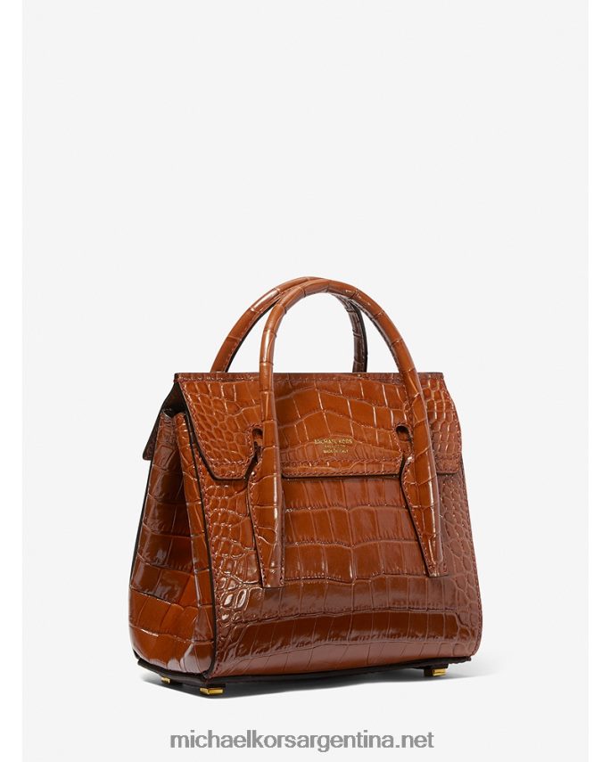 unisexo vicuña bolso satchel mini collection campbell de piel grabada de cocodrilo Michael Kors T46HB03800