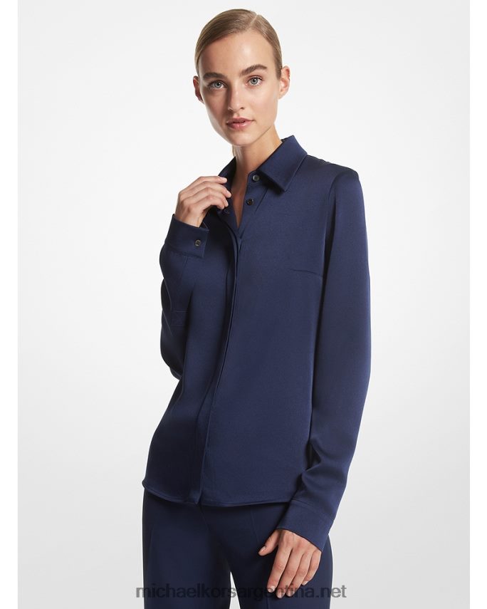 unisexo Armada colección hansen charmeuse camisa Michael Kors T46HB03463