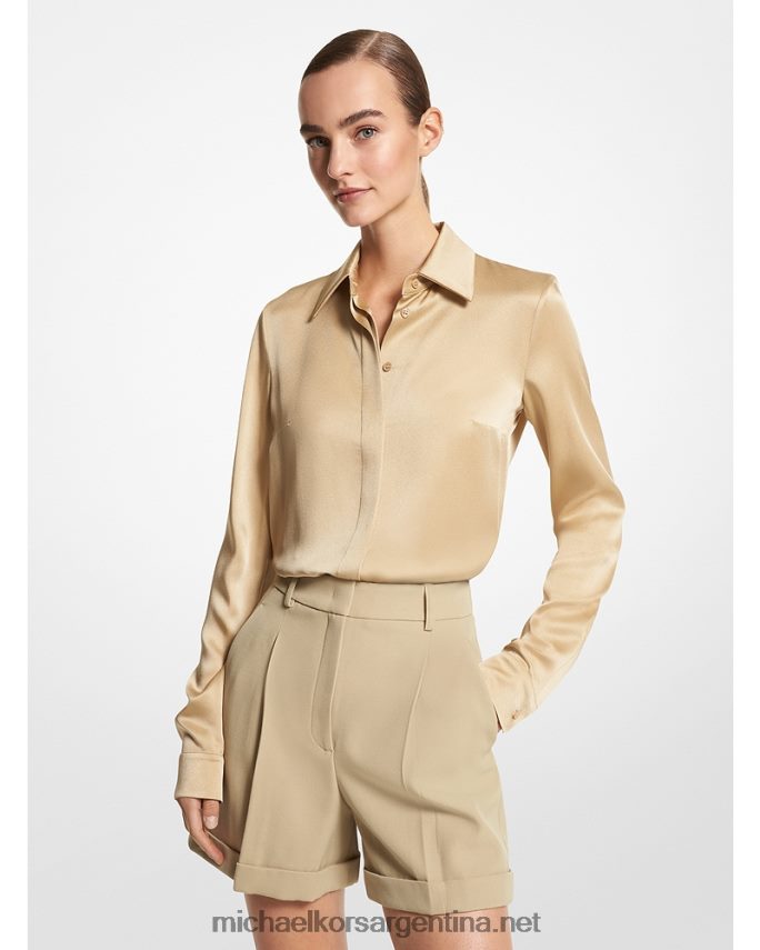 unisexo duna colección hansen charmeuse camisa Michael Kors T46HB03464