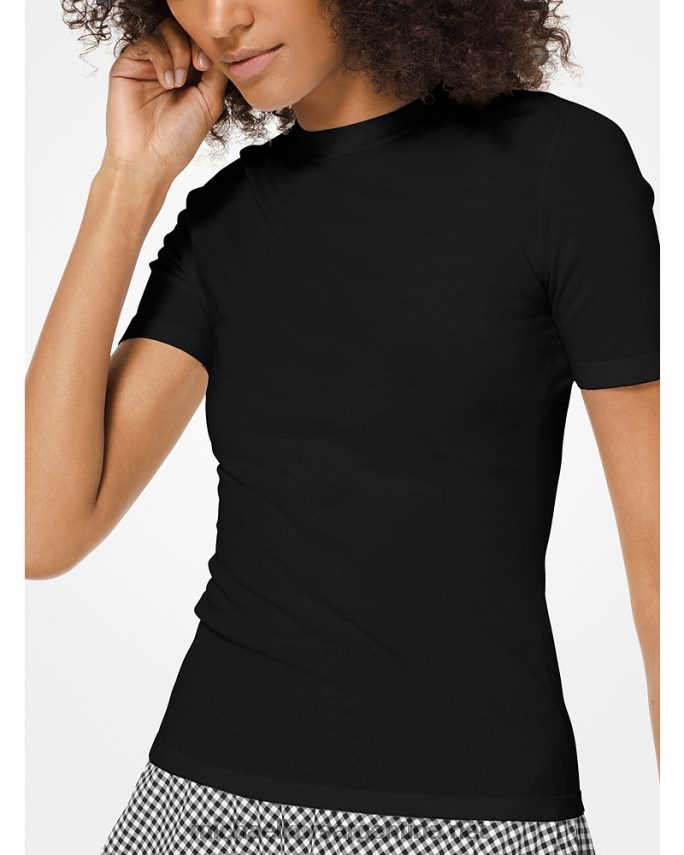 unisexo negro camiseta collection de viscosa elástica Michael Kors T46HB03692