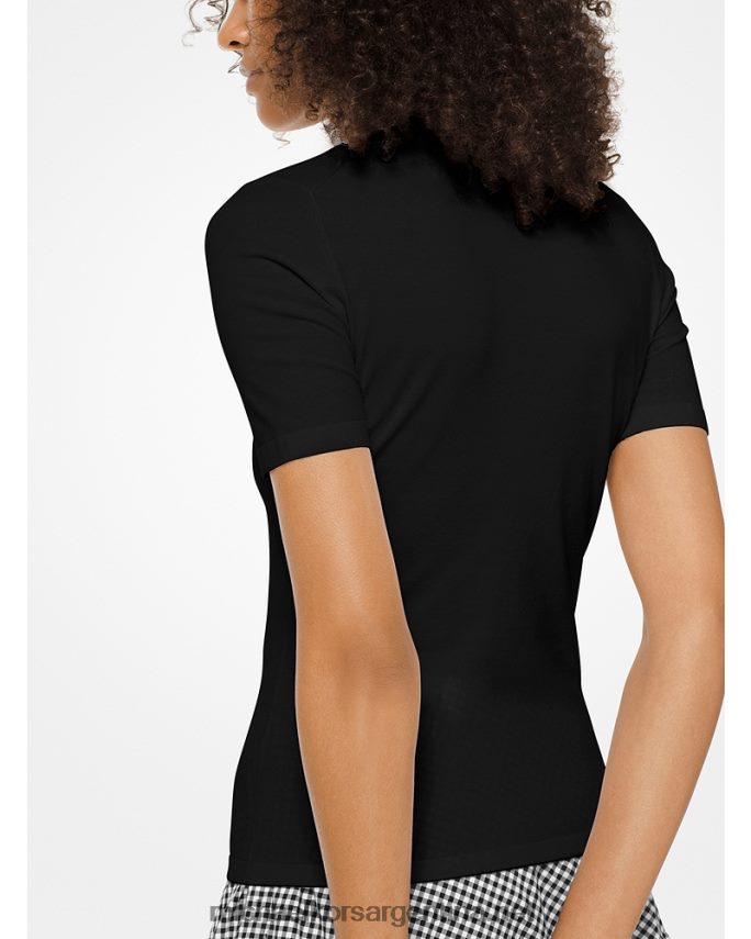 unisexo negro camiseta collection de viscosa elástica Michael Kors T46HB03692