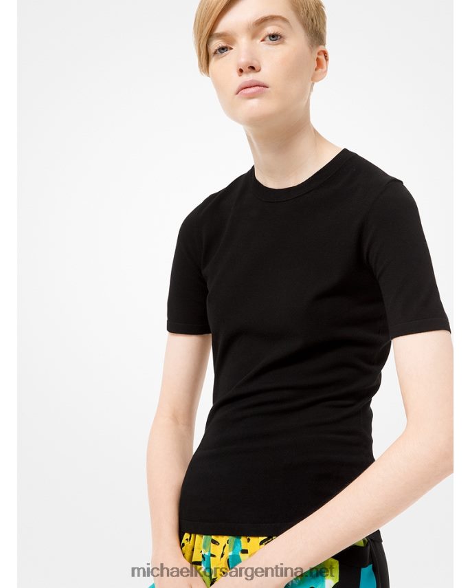 unisexo negro camiseta collection de viscosa elástica Michael Kors T46HB03693
