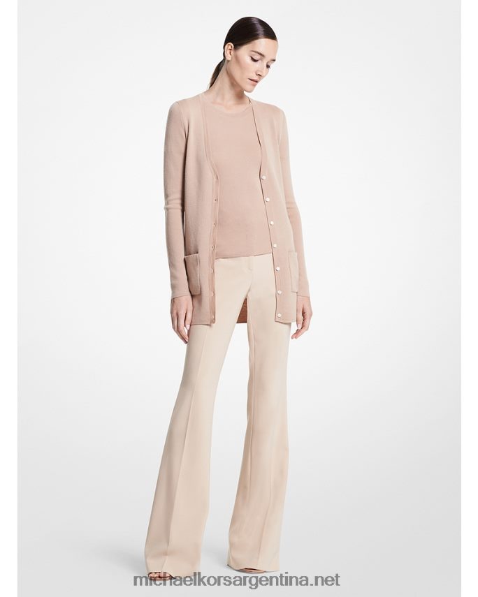 unisexo fuerte cárdigan de cachemira de la colección Bette Michael Kors T46HB03683