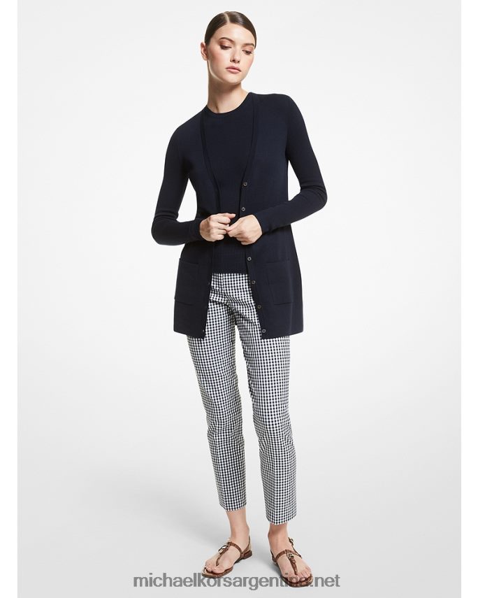 unisexo medianoche cárdigan de cachemira de la colección Bette Michael Kors T46HB03681