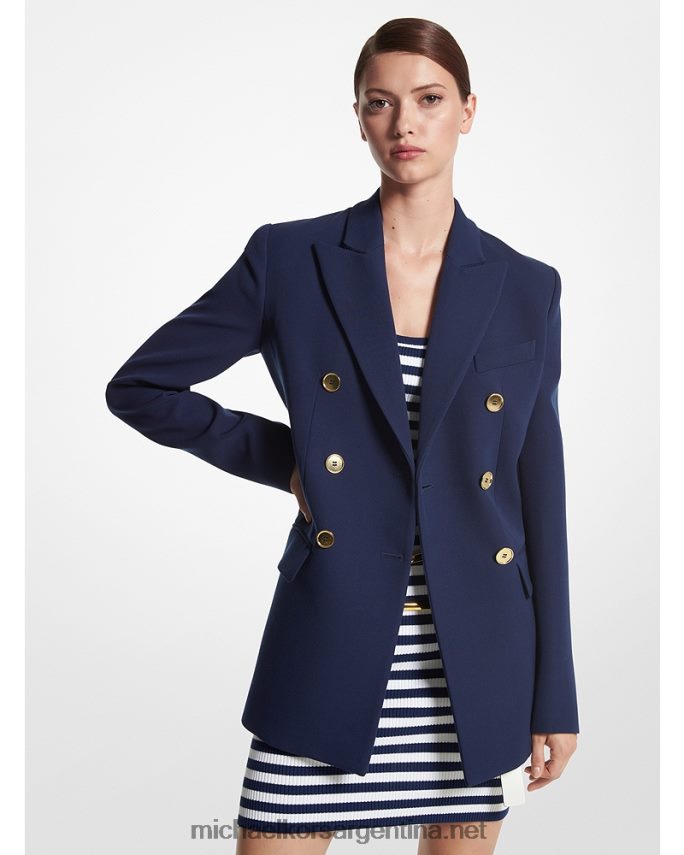 unisexo Armada blazer con doble botonadura en gabardina de lana collection Michael Kors T46HB03558