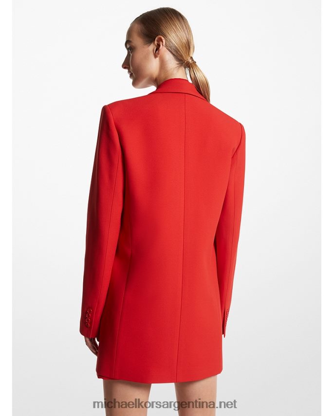 unisexo amapola blazer boyfriend doble crepe sable colección Michael Kors T46HB03494