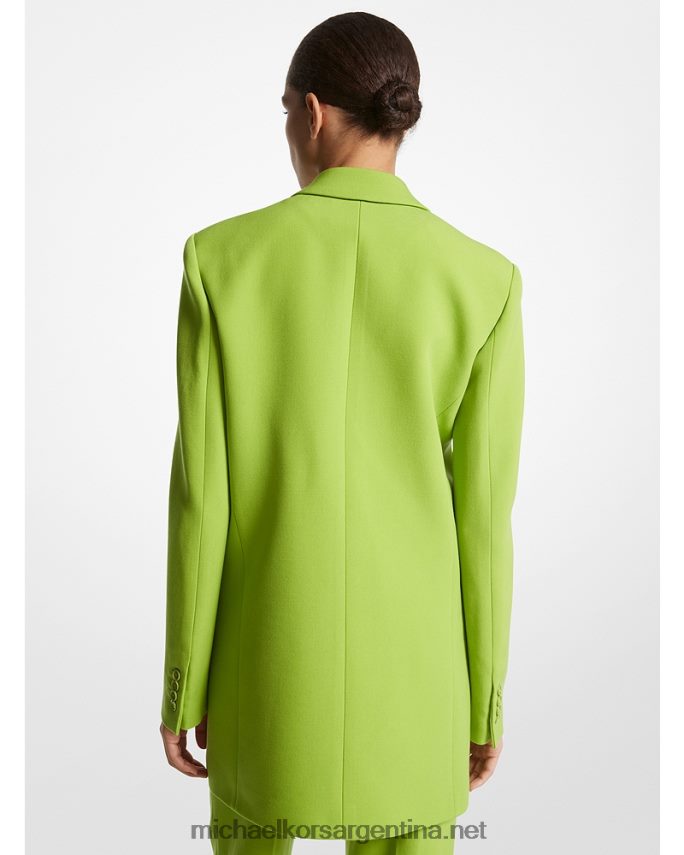 unisexo cal blazer boyfriend doble crepe sable colección Michael Kors T46HB03526