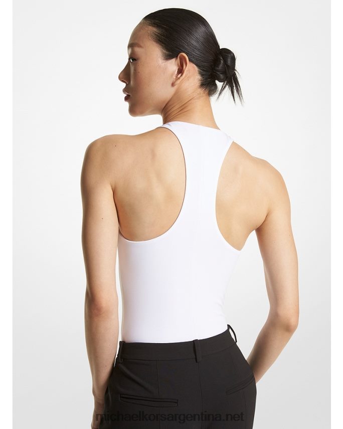 unisexo Blanco óptico body de punto mate Collection Michael Kors T46HB03511