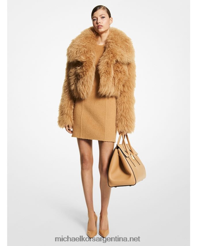 unisexo camello colección bolero de punto de borrego Michael Kors T46HB03629