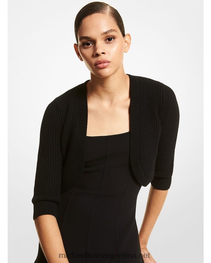 unisexo negro encogimiento de hombros de cachemir de colección Michael Kors T46HB03569