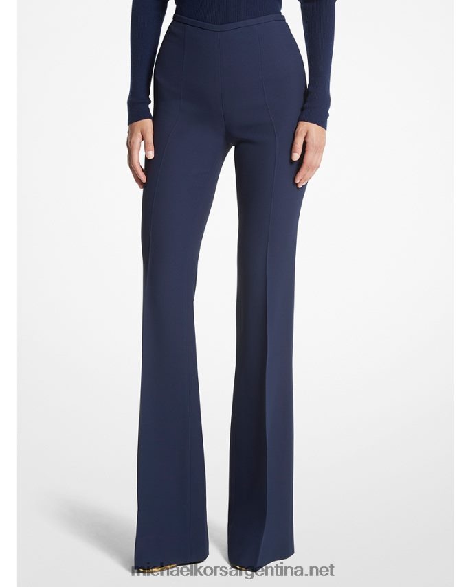 unisexo Armada Pantalones acampanados de doble crepe sable brooke de la colección Michael Kors T46HB03431