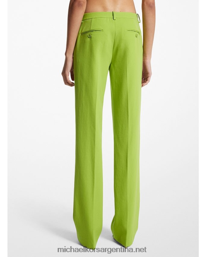 unisexo cal pantalones de gabardina de lana de la colección carolyn Michael Kors T46HB03530